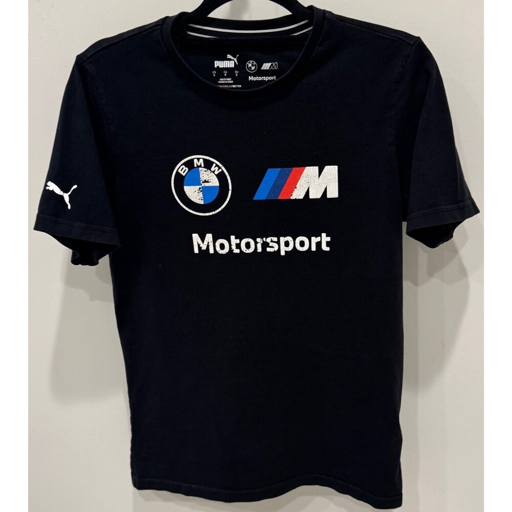 BMW Motorsport - Puma T-Shirt - Men's Size Small - Black - M Motorsport
